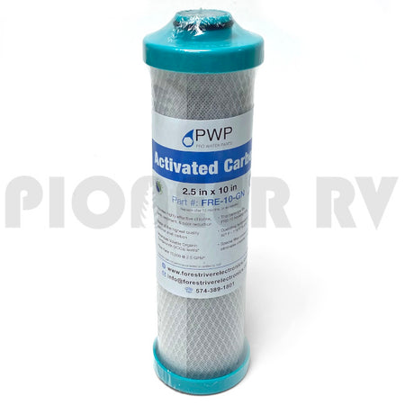 Forest River RV Activated Carbon 10" Water Filter F100318391 | Pioneer RV, OEM Replacement Parts