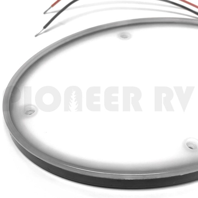 Forest River RV Lighted Base Plate 7.75" x 5.5" for Decal Sticker F100395262 | Pioneer RV, OEM Replacement Parts