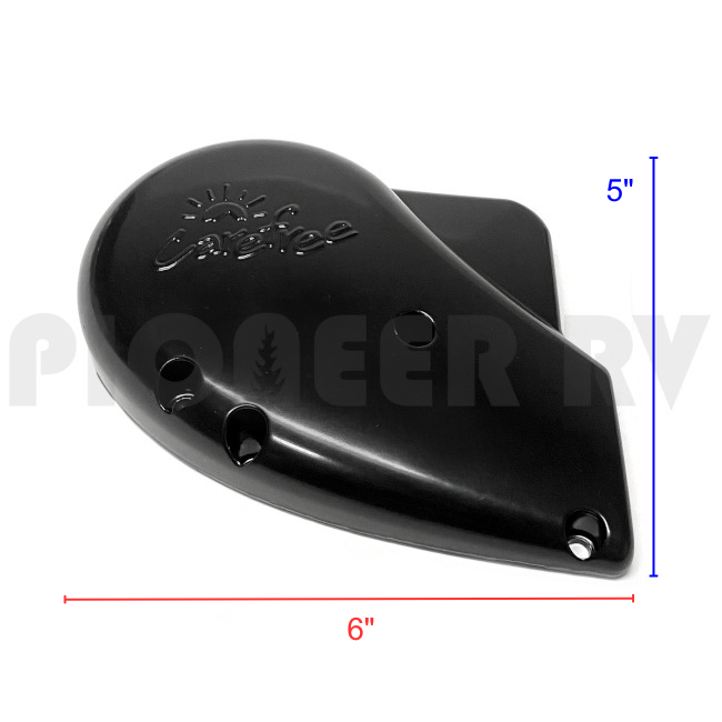 Forest River RV Carefree Awning RH End Cap 90M18270A | Pioneer RV, OEM Replacement Parts