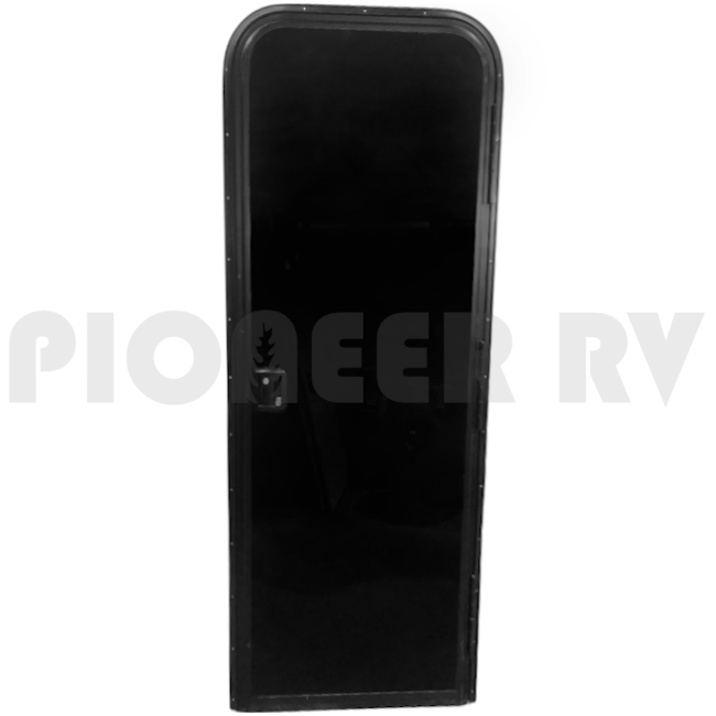 Forest River RV Entry Bathroom Door Black 26” x 72" V000576073 | Pioneer RV, OEM Replacement Parts