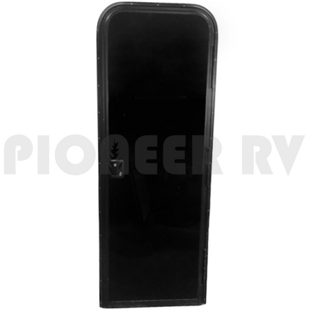 Forest River RV Entry Bathroom Door Black 26” x 72" V000576073 | Pioneer RV, OEM Replacement Parts