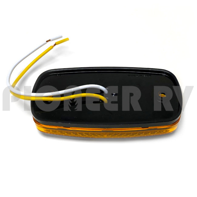 Forest River RV Amber LED Marker Light, Black Base 08625230 | Pioneer RV, OEM Replacement Parts