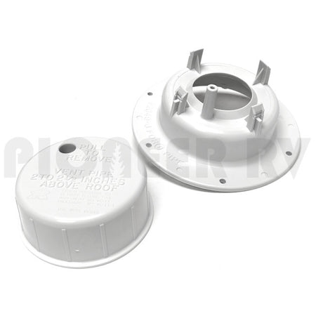 Forest River RV Sewer Vent for 1.5" Pipe w/ Cap 08625245 | Pioneer RV, OEM Replacement Parts