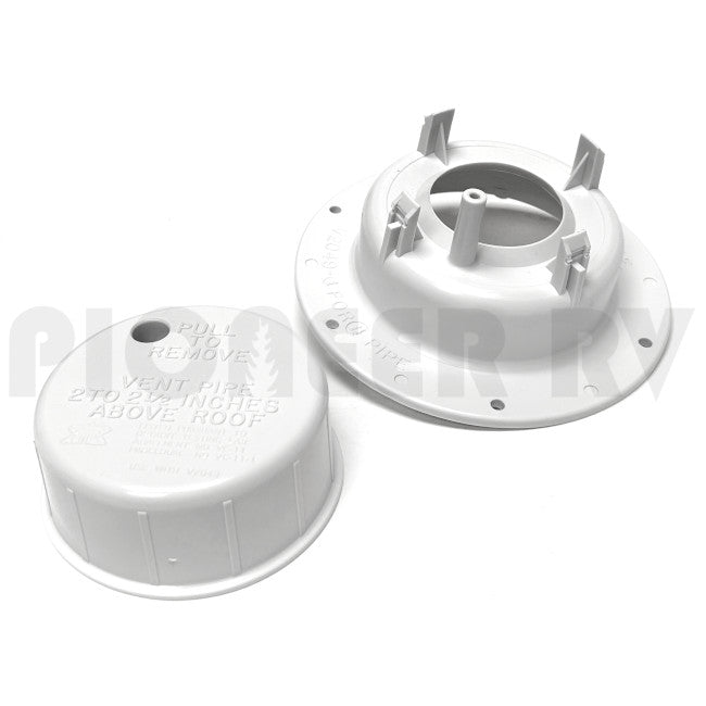Forest River RV Sewer Vent for 1.5" Pipe w/ Cap 08625245 | Pioneer RV, OEM Replacement Parts