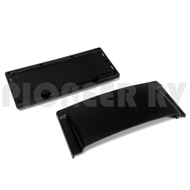 Forest River RV Exterior Range Vent 13" x 5.75" Black (1 Flange) 08645592 | Pioneer RV, OEM Replacement Parts