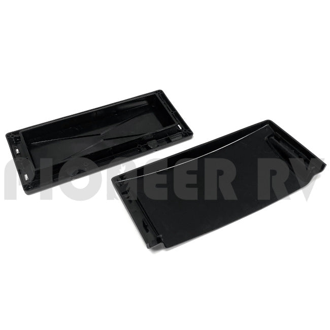 Forest River RV Exterior Range Vent 13" x 5.75" Black (1 Flange) 08645592 | Pioneer RV, OEM Replacement Parts