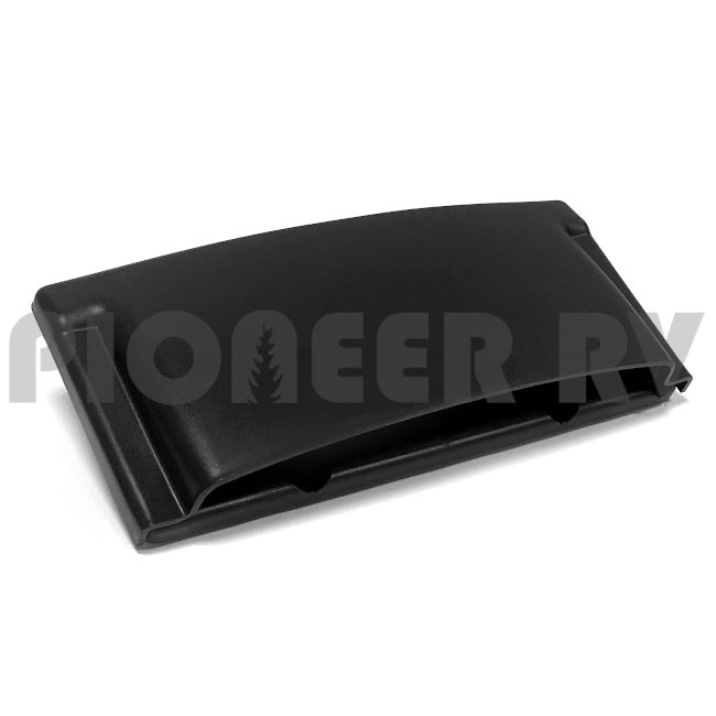 Forest River RV Exterior Range Vent 13" x 5.75" Black (1 Flange) 08645592 | Pioneer RV, OEM Replacement Parts