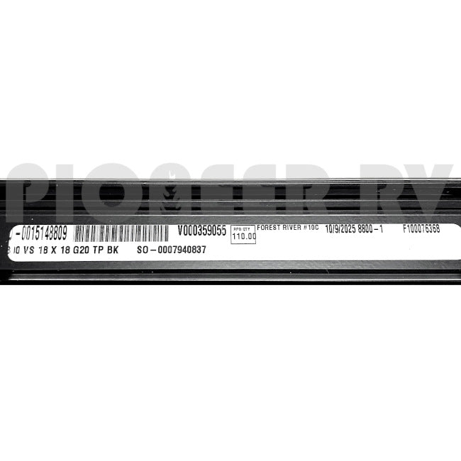 Forest River RV Window Fixed Top, Vented Bottom V000359055 | Pioneer RV, OEM Replacement Parts
