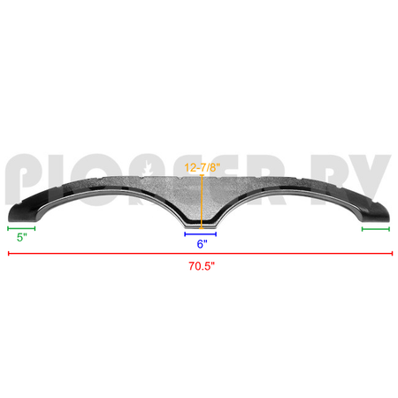 Forest River RV Prime Time Crusader Fender Skirt 70.5" x 12.87" 08652944 | Pioneer RV, OEM Replacement Parts