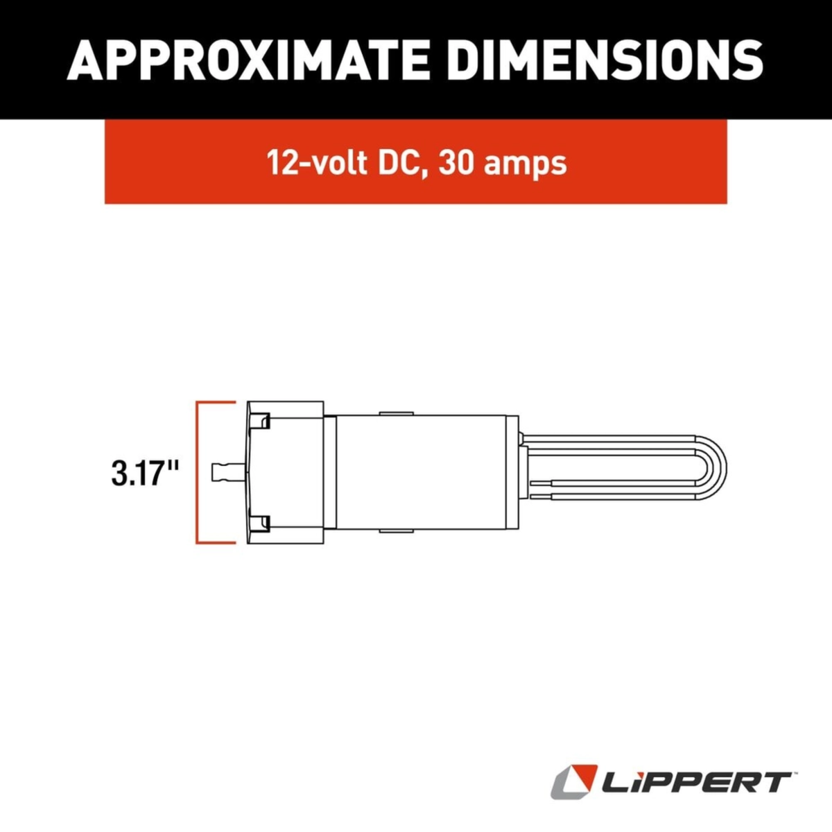 Forest River 12V Slide Out Motor 18:1 w/o Actuator 08652994 | Pioneer RV, OEM Replacement Parts