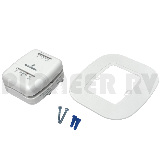 Forest River RV Heat / Cool Thermostat White-Rodgers Emerson M100 | Pioneer RV, OEM Replacement Parts