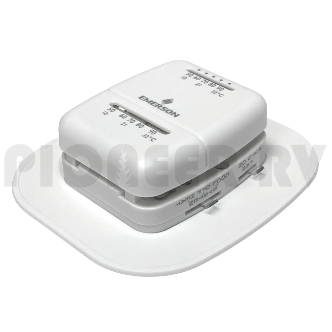 Forest River RV Heat / Cool Thermostat White-Rodgers Emerson M100 | Pioneer RV, OEM Replacement Parts