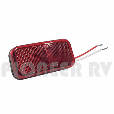 Forest River RV Red Clearance Light LED 003-59L, Black Base 08653048 | Pioneer RV, OEM Replacement Parts