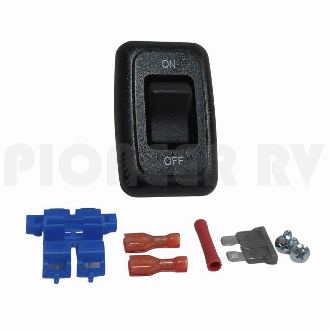 RV Carefree Awning LED Light Switch SR0101 | Pioneer RV, OEM Replacement Parts