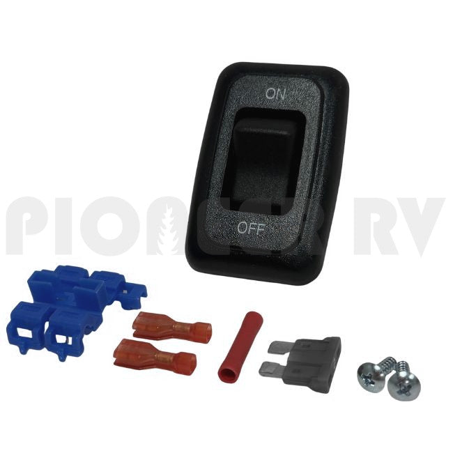 RV Carefree Awning LED Light Switch SR0101 | Pioneer RV, OEM Replacement Parts