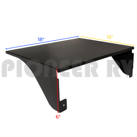 Forest River RV Galvanized Exterior Table / Grill Shelf 08734299 | Pioneer RV, OEM Replacement Parts