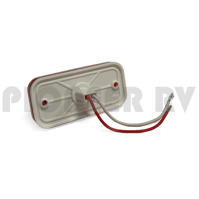 Forest River RV Red Clearance Light LED, White Base 08734351 | Pioneer RV, OEM Replacement Parts