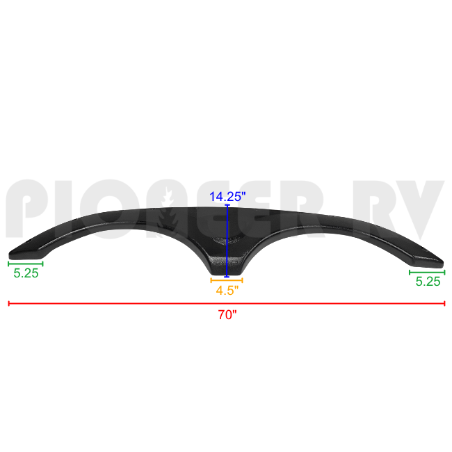 Forest River RV Sabre Fender Skirt 70" x 14.25" 08734519 | Pioneer RV, OEM Replacement Parts