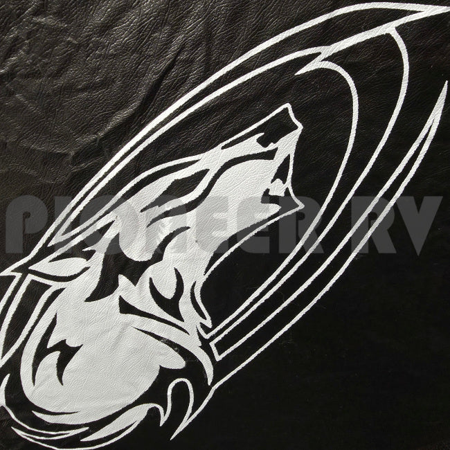 Forest River RV Alpha Wolf Spare Tire Cover 16" Vinyl 08739963 | Pioneer RV, OEM Replacement Parts