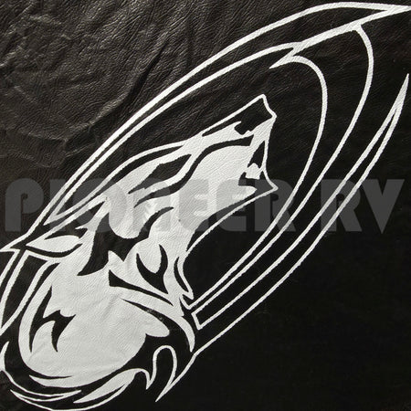 Forest River RV Alpha Wolf Spare Tire Cover 16" Vinyl 08739963 | Pioneer RV, OEM Replacement Parts