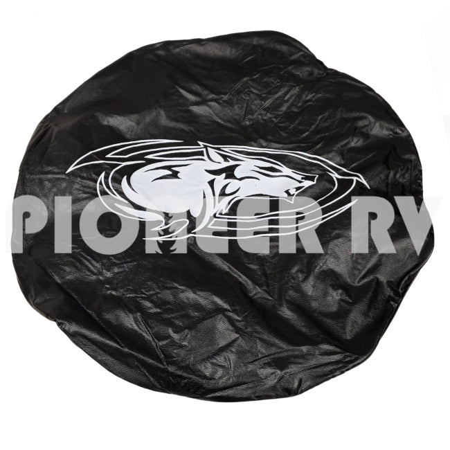 Forest River RV Alpha Wolf Spare Tire Cover 16" Vinyl 08739963 | Pioneer RV, OEM Replacement Parts