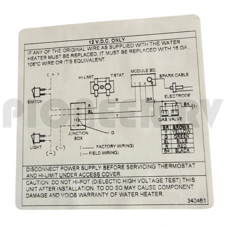 Forest River RV Suburban 6 Gallon Water Heater SW6DE / 5239A  | Pioneer RV, OEM Replacement Parts