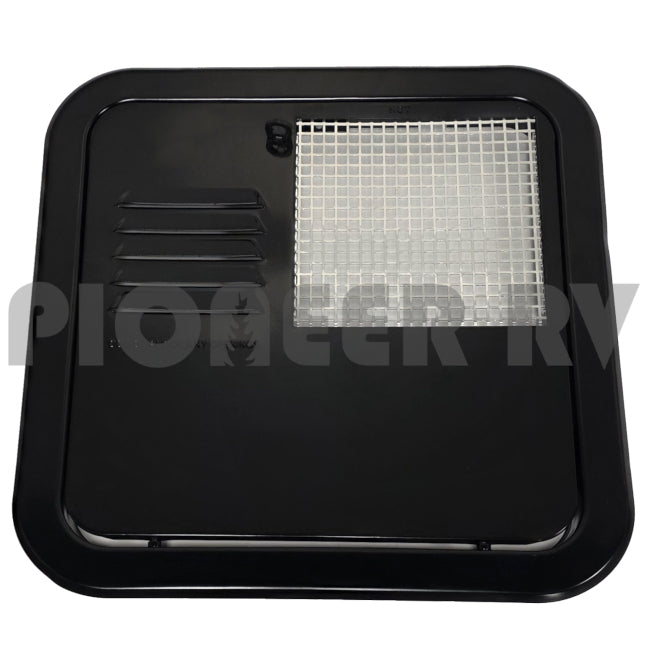 Forest River RV 6 Gallon Suburban Water Heater Door Black 6255AEB | Pioneer RV, OEM Replacement Parts