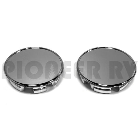 Forest River RV Wheel Center Snap Cap 2-3/16" Chrome 08625175 | Pioneer RV, OEM Replacement Parts