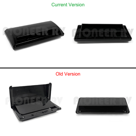 Forest River RV Exterior Range Vent 12.75" x 6" Black 30I61482A | Pioneer RV, OEM Replacement Parts