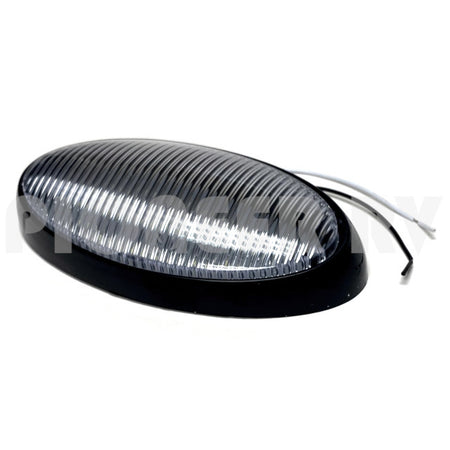 Forest River RV Black Oval Porch Light 6.25" (No On/Off Switch) F100033430 | Pioneer RV, OEM Replacement Parts