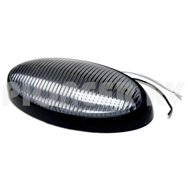 Forest River RV Black Oval Porch Light 6.25" (No On/Off Switch) F100033430 | Pioneer RV, OEM Replacement Parts
