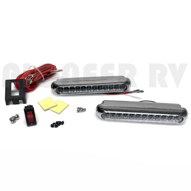 Forest River RV 12V Fog Light Pair White LED F100048746 | Pioneer RV, OEM Replacement Parts