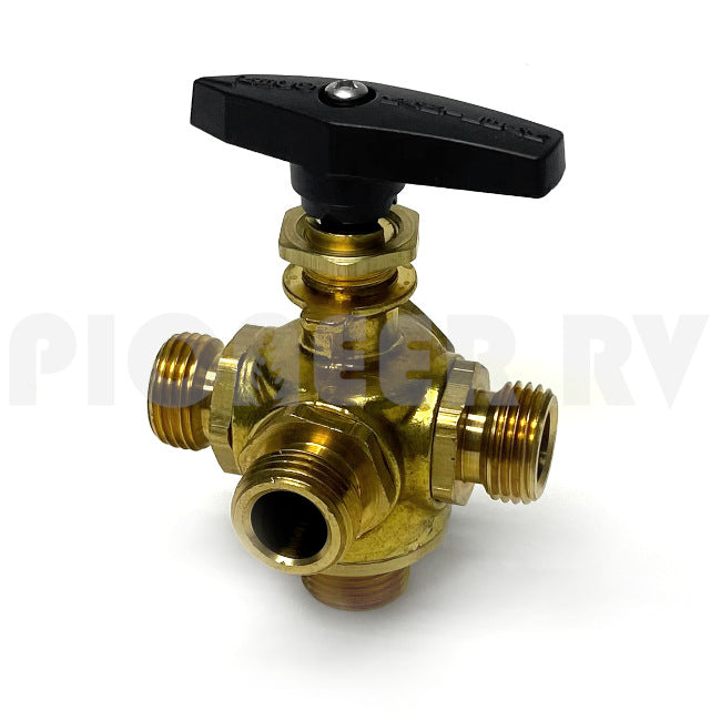 Forest River RV Brass Mixing Valve for Water Bay F100129100 | Pioneer RV, OEM Replacement Parts