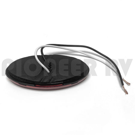 Forest River RV Side Clearance Light Red Oval F100221692 | Pioneer RV, OEM Replacement Parts