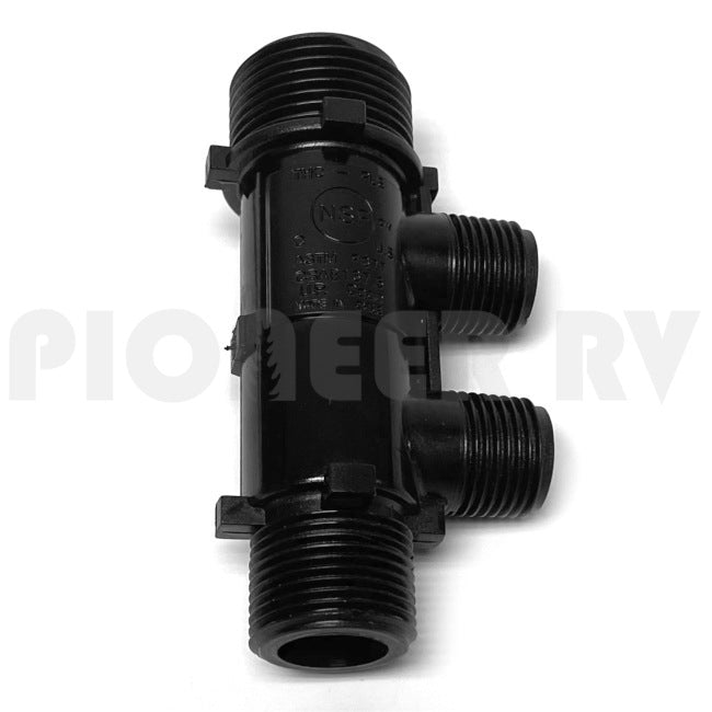 Forest River RV Water Manifold 2-Port Outlet Piece F100256039 | Pioneer RV, OEM Replacement Parts