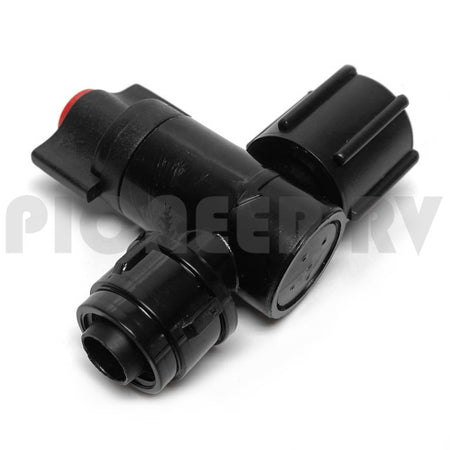 Forest River RV Water Manifold Hot (Red) Shut-Off Knob 60P09121A | Pioneer RV, OEM Replacement Parts