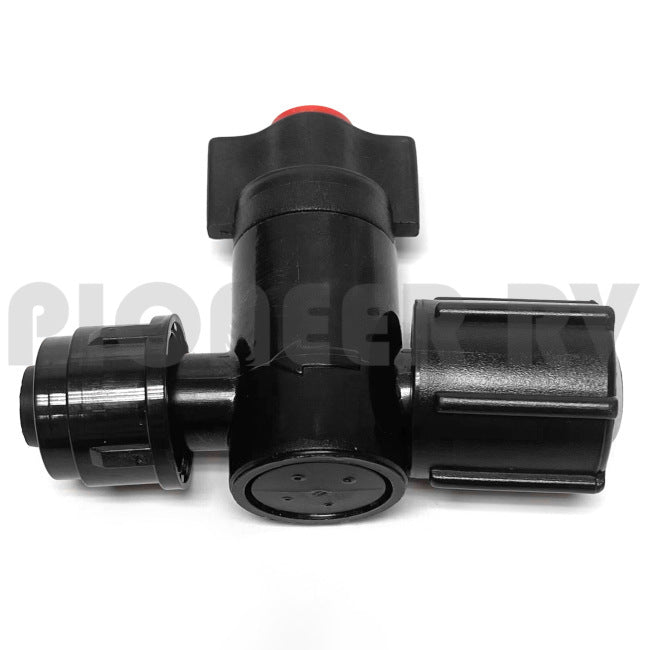 Forest River RV Water Manifold Hot (Red) Shut-Off Knob 60P09121A | Pioneer RV, OEM Replacement Parts