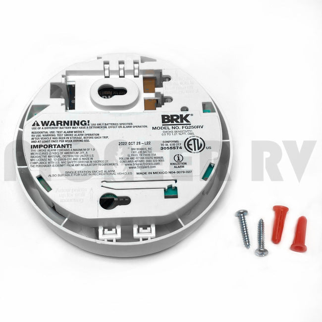 Forest River RV Smoke Detector BRK 90M39096A | Pioneer RV, OEM Replacement Parts